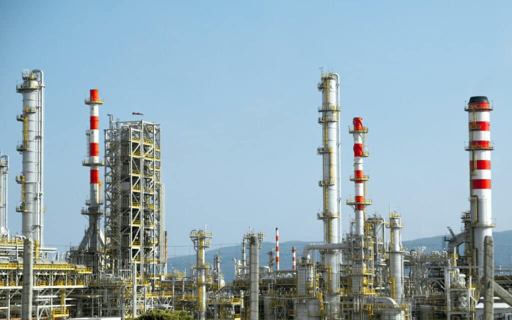 oil field